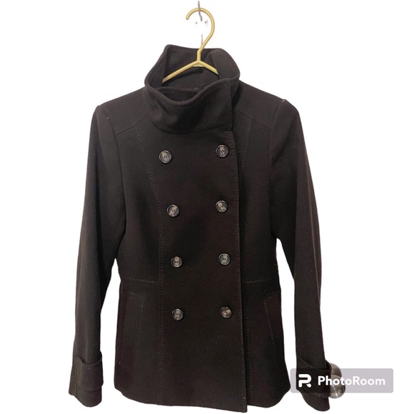 H&M women’s structured pea coat US size 6 - Picture 1 of 7